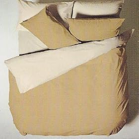 Reversible Duvet Cover Set, Cream/Latte, King