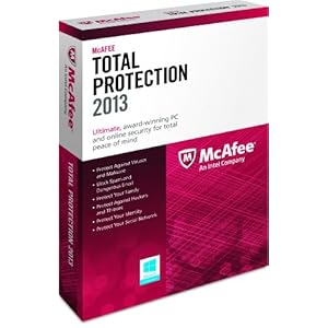 McAfeeTotal Protection 3PCs 2013