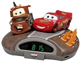 Disney Pixar Cars Mater & Lightning Mcqueen Alarm Clock
