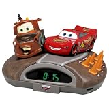 Disney Pixar Cars Mater & Lightning Mcqueen Alarm Clock