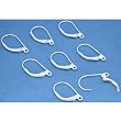8 Lever Back Earrings Sterling Silver Earwire Parts
