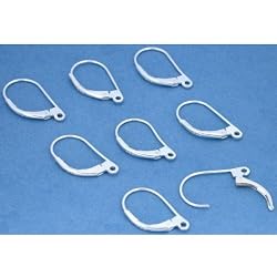 8 Lever Back Earrings Sterling Silver Earwire Parts