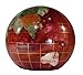 Unique Art 3-Inch Pink Pearl Swirl Ocean Gemstone World Globe Paper Weight