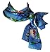 YSSP 63 x 17 inches 100% Silk Scarf Van Gogh and Claude Monets Paintings Fashion Silk Scarf Premium Shawl Wrap Art (Claude Monet's Water Lilies)