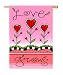 Love Grows Silk Reflections Garden Size Flag