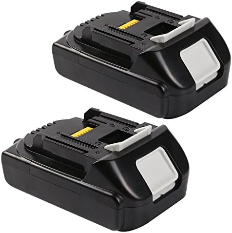 Neretwa 2 Pack BL1820 18V 2.0AH LXT Lithium-Ion Replacement Battery For Makita BL1820 Lithium-Ion Compact Battery