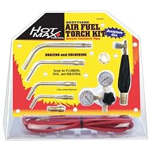Hot Max AFA-2 Air/Acetylene Torch Kit with Screw Connect Tips