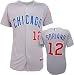 Alfonso Soriano Majestic Road Authentic Onfield Cool Base Chicago Cubs Jersey