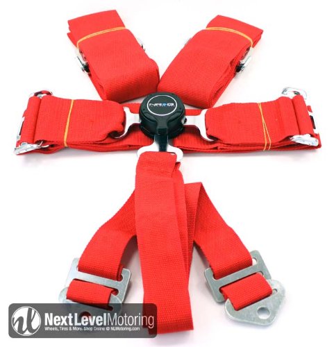NRG Innovations SBH-6PCR Cam Lock Seat Belt Harnesses