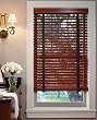 YourBlinds Premium 2' Faux Wood Blinds with Crown Royale Valance - Stains - Faux Wood Blinds