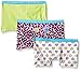 Fruit of the Loom Girls' Cotton Stretch Boyshort (Pack of 3)