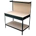 Gorilla Rack GR1902B 4-Feet Workbench with Single-Drawer, Black