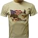Support Our Troops T-shirt, Iraqi Freedom T-shirts, Bald Eagle and Flag T-shirts
