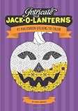Intricate Jack O'Lanterns: 45 Halloween Designs to Color