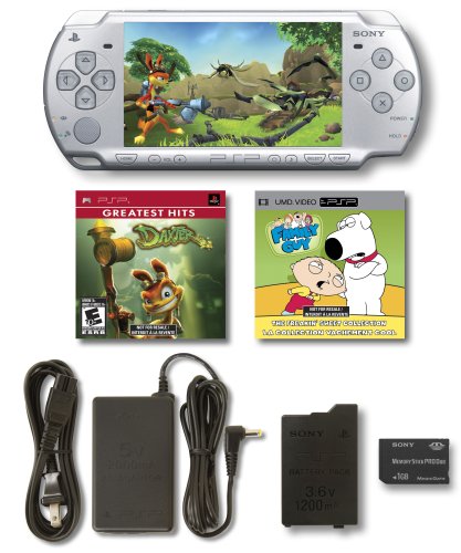 PSP Daxter Entertainment Pack - Ice Silver image