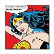 Wonder Woman - Comic Poster / Art Print (Of All People...) (Size: 16" x 16")