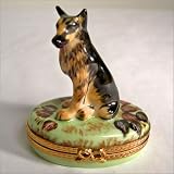 French Home Gourmet 64407 Limoges German Sheppard Box