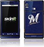 Skinit Milwaukee Brewers - Solid Distressed Vinyl Skin for Motorola Droid