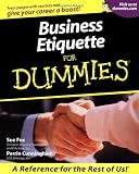 ISBN: 0764552821 - Business Etiquette for Dummies
