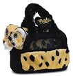 Cheetah Plush Pet Carrier