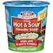 Dr. McDougall's Right Foods Vegan Hot & Sour Noodle Soup, 1.9-Ounce Cups (Pack of 6)