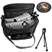 FlexWall Organization Portable CAMERA / CAMCORDER Carrying Case for CANON EOS / PowerShot / Vixia and More Video Camcorders! ***Includes Mini Tripod & Mousepad