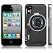 IPHONE 4S / IPHONE 4 RETRO CAMERA BACK COVER CASE / SHELL / SHIELD