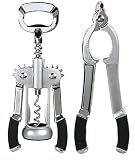 51COGyfGbQL. SL160  Fox Run Argyle Corkscrew and Champagne Plier Set