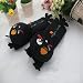 Black Angry Bird Plush Seat Belt Cover Shoulder Pad Cushion (2 pcs)