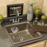 Advantage Esmond Self Rimming or Undermount Social Prep Sink Finish: Seafoam