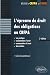 L'�preuve de droit des obligations au CRFPA. Cas pratique, commentaire d'arr�t, commentaire de texte, dissertation