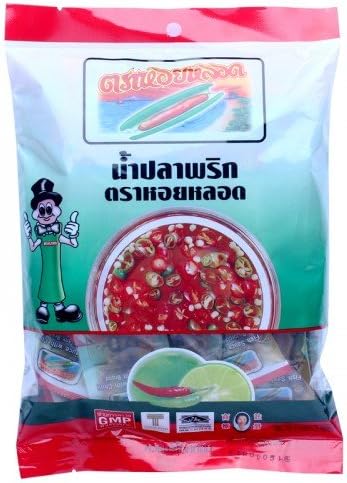 Hoilord Brand Fish Sauce with Chilli 7 G. 50 Sachets