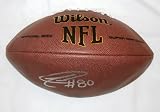 Donald Driver Autographed NFL Football W/PROOF, Picture of Donald Signing For Us, Green Bay Packers, Super Bowl Champion, Alcorn State Braves