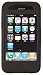 Rix SoftBank iPhone 3G用 なめらかシルクタッチ シリコンケース 液晶保護フィルム付 ブラック RX-IPSPHOBKの画像