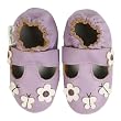 Momo Baby Soft Sole Baby Sandal Shoes - Daisy & Butterfly Purple