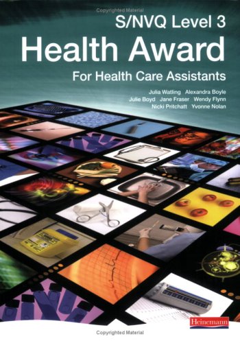 NVQ/SVQ Level 3 Health Award Candidate Book