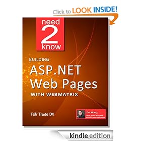 Building ASP.NET Web Pages with WebMatrix (Need2Know)