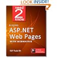 Building ASP NET WebMatrix Need2Know ebook
