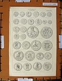 Antique Print C1800-1870 Numismatics English Coins