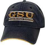 Georgia Southern Intense Washed Team Color with Classic Bar Design Adjustable Twill Hat