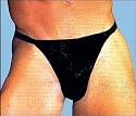 Red Mesh See Through Mens Thong O/S