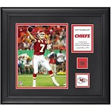 Mounted Memories Kansas City Chiefs Matt Cassell Framed 8x10 with Game Used Football