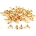 48 Bails Gold Plated Connectors Necklace Chain Parts