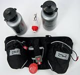 Sporting Goods : Fuel Belt Twin Peaks Bottle Carrier Large, Black