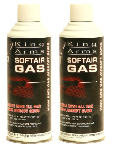 King Arms Airsoft Green Gas Dual Pack