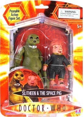 Doctor Who Series 1 Slitheen & The Space Pig Action Figure 2-Pack
