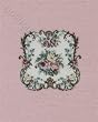 Miniature Pink Floral Needlework 2 by Lindee's Little Linens