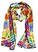 Laurel Burch `Karly`s Cats` Solid Silk Scarf