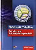Elektronik Tabellen Betriebs- und Automatisierungstechnik