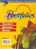 State of the Art Program Portfolios Teacher's Resource Binder Grade 1 (with Transparencies)